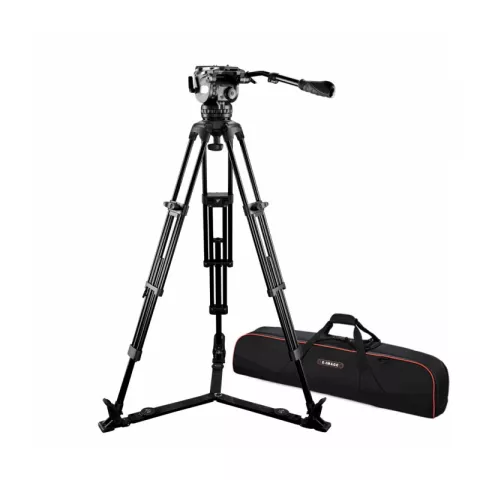 Штативный комплект E-Image EG15A2 (штатив и видеоголова)