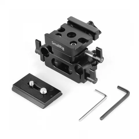 Базовая площадка для направляющих SmallRig DBC2272B Universal 15mm Rail Support System Baseplate