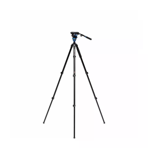 Benro A2573FS6PRO штатив с видеоголовой серии 2/3 секциионный/зажим - клипсы/алюминий