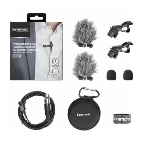 Петличный профессиональный микрофон Saramonic DK4F для AKG, Samson