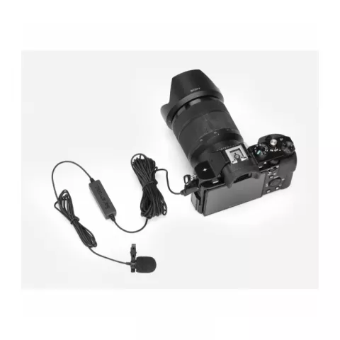 Микрофон петличный Saramonic LavMicro-S, стерео, с кабелем 5м, миниджек