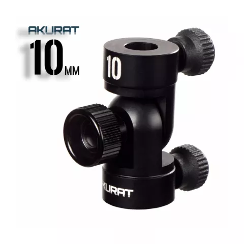 Akurat 10 мм - Шарнирный адаптер с соединителями "мама" (10mm female swivel)