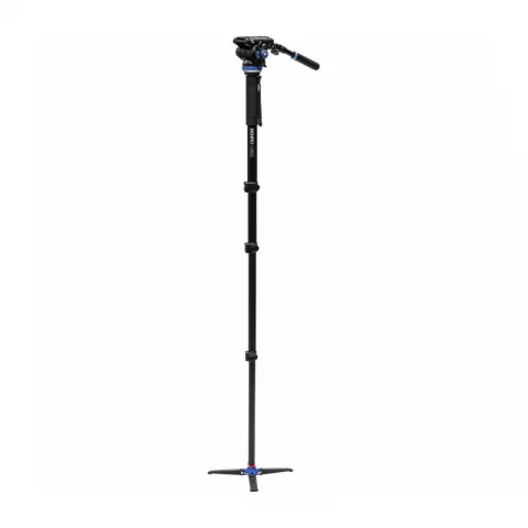 Benro A48FDS6PRO видеомонопод с головой серии 4/4 секционный/зажимы - клипсы/алюминиевый