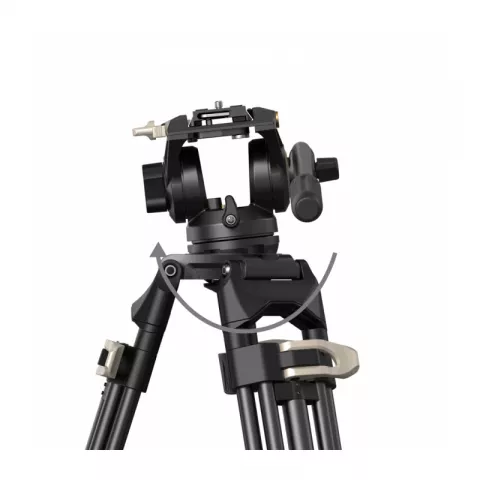 SmallRig 3751B штатив AD-01 с видеоголовой/алюминиевый Heavy-Duty Fluid Head Tripod