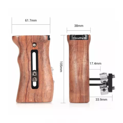 Универсальная деревянная рукоятка SmallRig HSN2093C