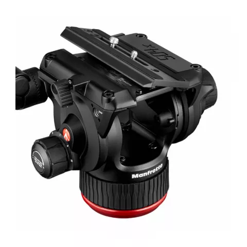 Штативная видеоголова с плоским основанием, Fluid Manfrotto MVH504XAH