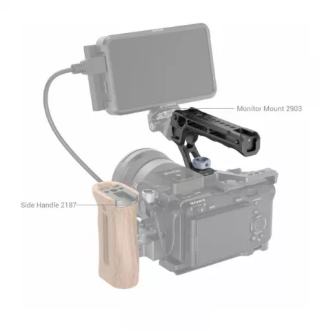 SmallRig 3765 Ручка верхняя облегченная ARRI Locating Top Handle (Lite)