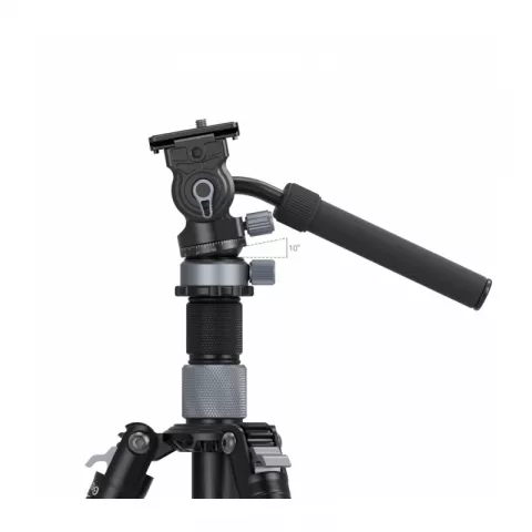 SmallRig 4221 тревел штатив с видеоголовой/карбоновый с клипсами Travel Video Tripod