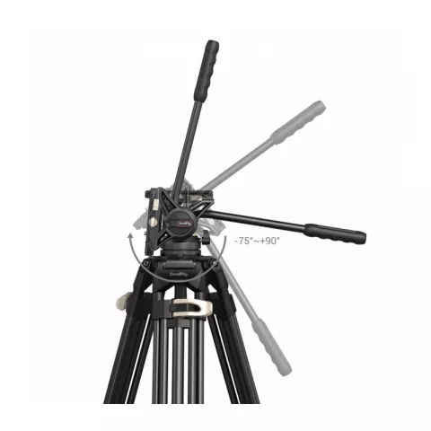 SmallRig 3751B штатив AD-01 с видеоголовой/алюминиевый Heavy-Duty Fluid Head Tripod