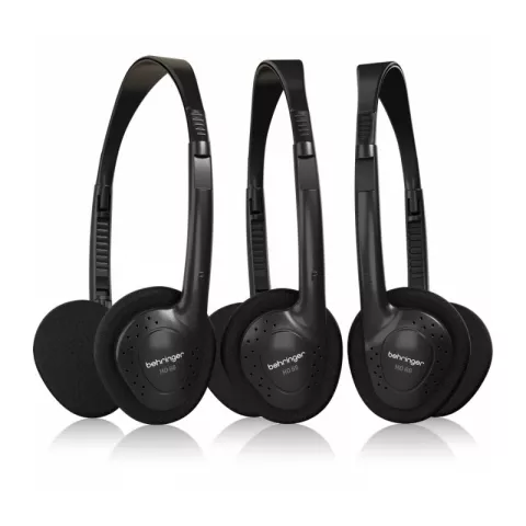 Behringer HO 66 Комплект из 3 закрытых полупрофессиональных наушников