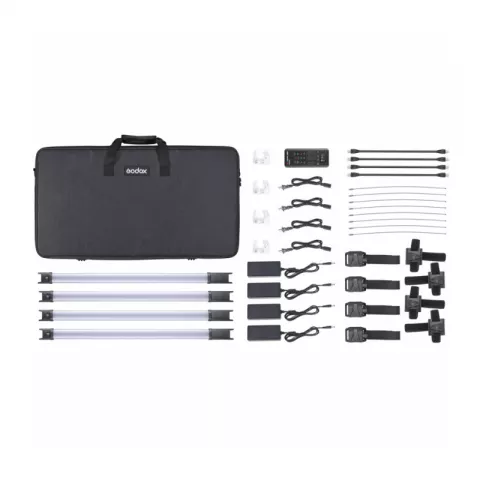 Комплект светодиодных осветителей Godox TL60*4 kit для видеосъемки