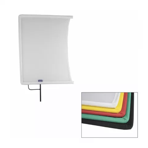 KUPO KT-1824OQ 18"x24" Open End frame quarter silk Флаг (45х60см) белый