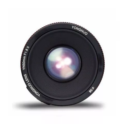 Объектив YongNuo AF 50mm f/1.8 II Canon EF, черный