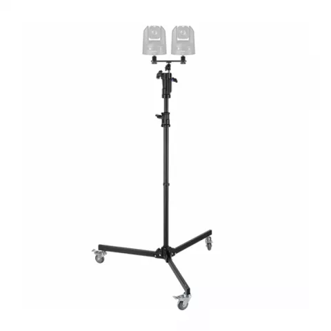 E-Image PSK04 Kit folding wheeled base roller light stand w/dual adapt Опора для следящей PTZ камеры