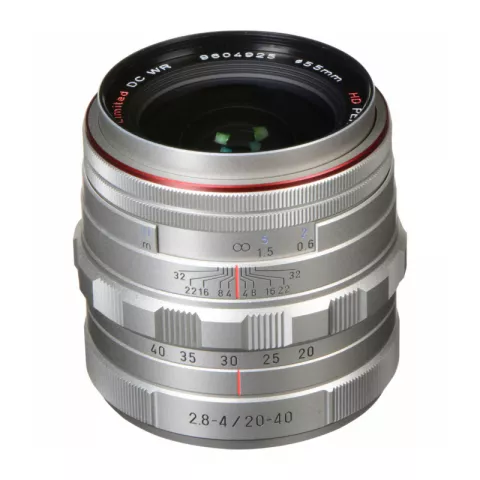 Объектив HD Pentax DA 20-40 mm F2.8-4ED Limited DC WR silver
