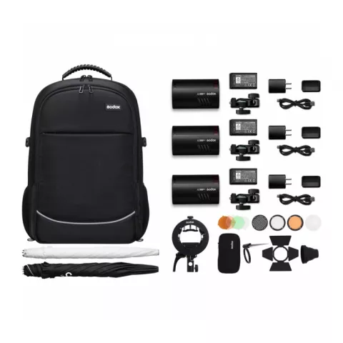 Комплект студийного оборудования Godox AD100Pro Three KIT