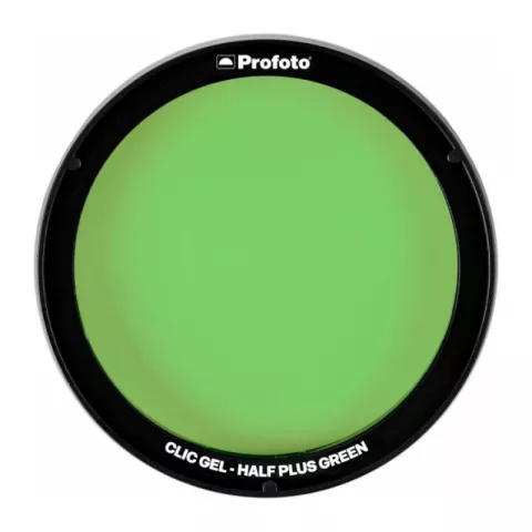 Коррекционный фильтр для вспышки A1/A1X/C1 Plus Profoto 101020 Clic Gel Half Plus Green