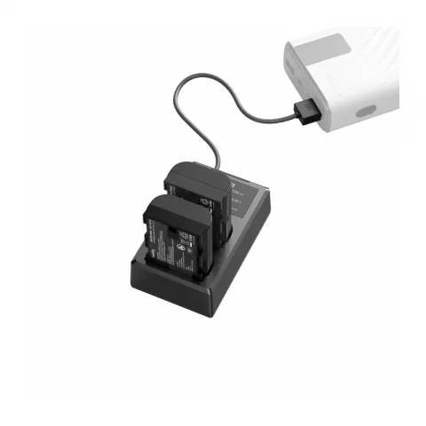 SmallRig 3821 Зарядное устройство с двумя литий-ионными аккумуляторами LP-E6NH