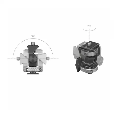 SmallRig 2905B Поворотный держатель монитора Swivel / Tilt Adjustable Monitor Mount with Cold Shoe