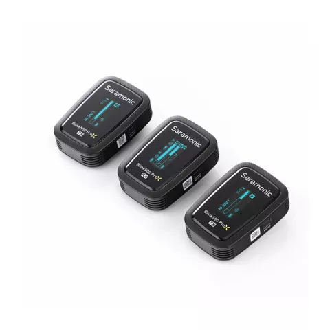 Saramonic Blink500 ProX B2 (TX+TX+RX) Радиосистема 2,4Ггц приемник + 2 передатчика, разъем 3,5мм
