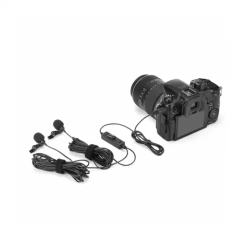 Микрофон петличный Saramonic LavMicro 2M двойной с кабелем 6м