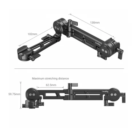 SmallRig MD3507 Кронштейн поворотный для видоискателя цифровой камеры с креплением NATO