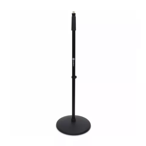 AuraSonics MS2R прямая микрофонная стойка на круглом основании, высота 0.85-1.85м, сталь