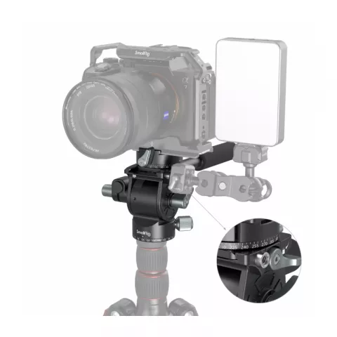 SmallRig 3457 Компактная видеоголовка Lightweight Fluid Video Head