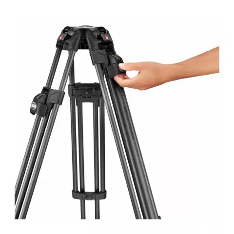 Видеоштатив Manfrotto MVK612TWINFC (штатив MVTTWINFC + голова MVH612AH) карбоновый