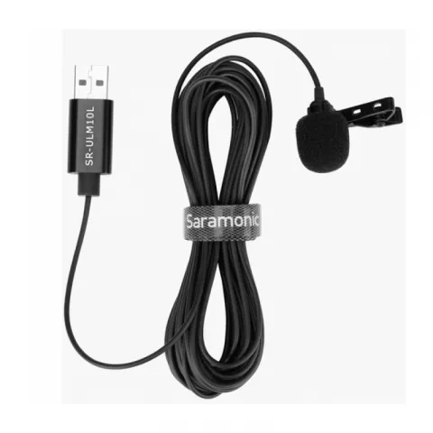 Обновленный петличный микрофон с кабелем 6м для компьютеров с USB Saramonic SR-ULM10L
