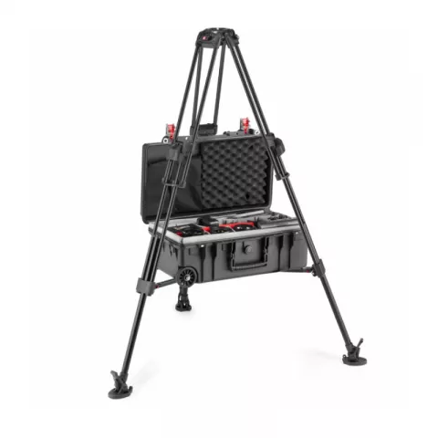 Видеоштатив Manfrotto MVK526TWINFA (штатив MVTTWINFA + голова 526) алюминиевый