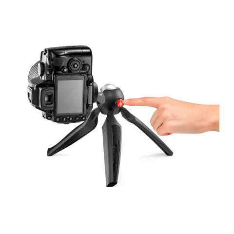 Штатив настольный Manfrotto MTPIXIPLUS-GY Pixi Plus с головкой (серый)