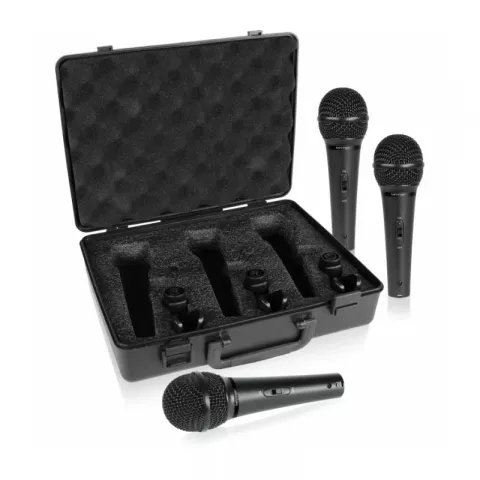 Behringer XM1800S комплект из 3 кардиоидных динамических микрофонов