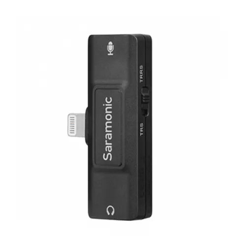 Saramonic SR-EA2D аудио адаптер TRS/TRRS - lightning, вход  TRS/TRRS, выход 3.5мм гнездо и lightning