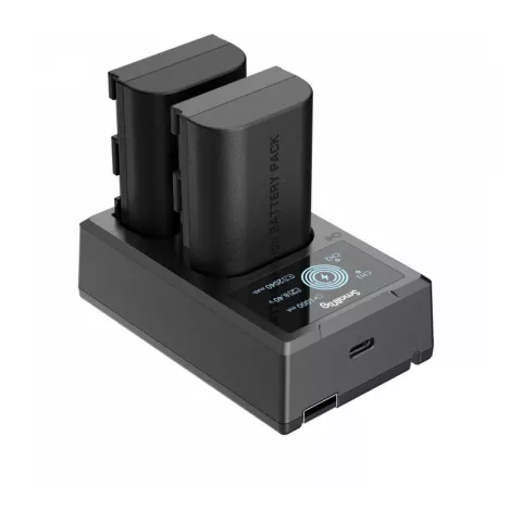 SmallRig 3821 Зарядное устройство с двумя литий-ионными аккумуляторами LP-E6NH