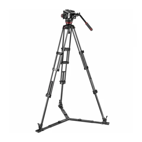 Видеокомплект Manfrotto MVK504XTWINGC голова 504X + штатив TWINGС карбоновый, нижн. растяжка