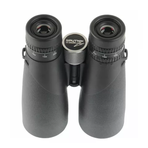 Бинокль Veber ZOOM 10-20*50 черный