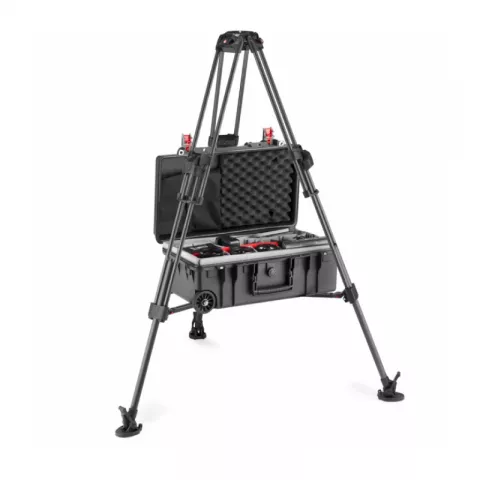 Видеоштатив Manfrotto MVK526TWINFC (штатив MVTTWINFC + голова 526) карбоновый