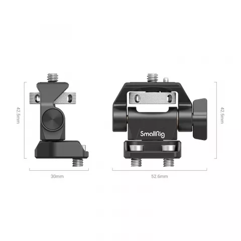 SmallRig 2904B Поворотный держатель монитора Swivel/Tilt Adjustable Monitor Mount with Screws Mount