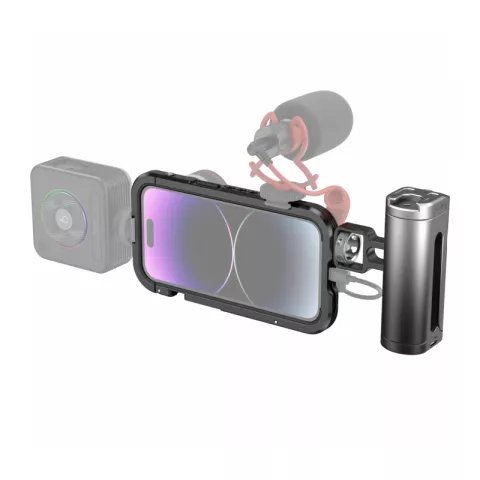 SmallRig 4100 Комплект для смартфона iPhone 14 Pro, клетка и боковая ручка с кнопкой управления