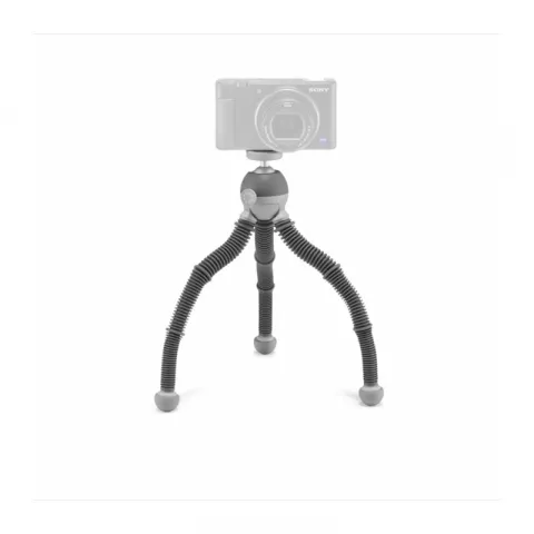 Joby PodZilla Medium Kit гибкий штатив с держателем для смартфона, серый (JB01731)