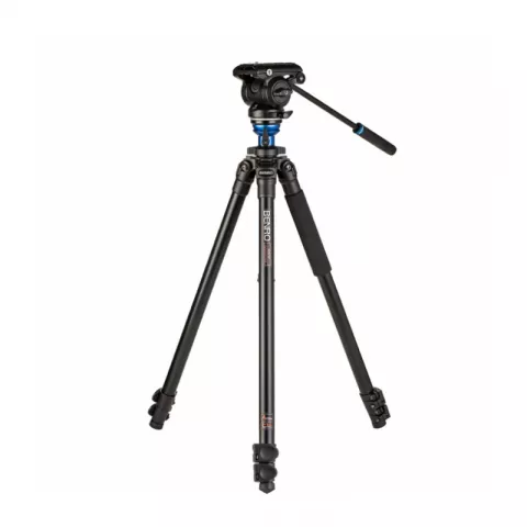 Benro A2573FS4PRO штатив с видеоголовой серии 2/3 секциионный/зажим - клипсы/алюминий
