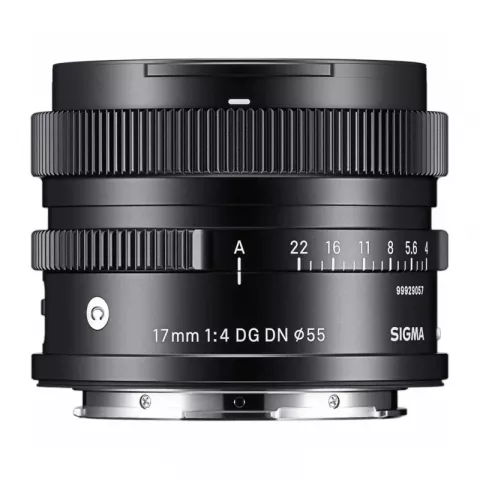 Объектив Sigma 17mm f/4 DG DN Contemporary Sony E