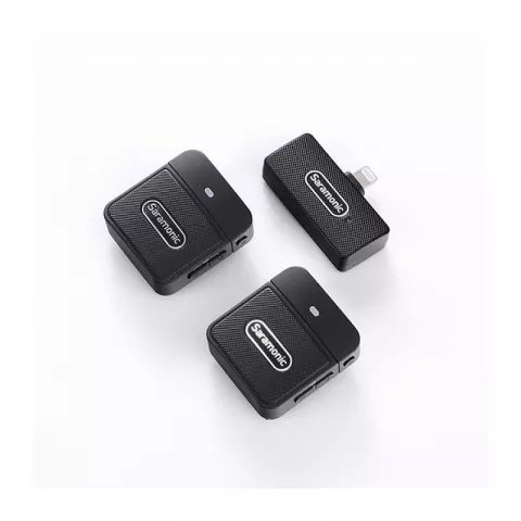 Saramonic Blink100 B4 (TX+TX+RXDI) Радиосистема 2,4Ггц приемник + 2 передатчика, разъем Lightning
