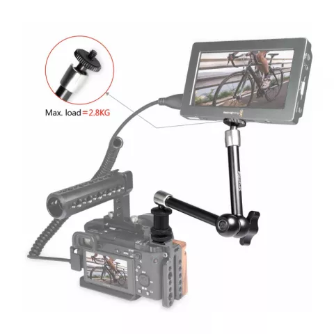 SmallRig 1498B Универсальный держатель для аксессуаров Articulating Rosette Arm (11")
