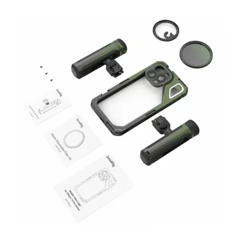 SmallRig x Brandon Li 4407 Комплект для смартфона iPhone 15 Pro Max, клетка, боковые ручки, фильтр