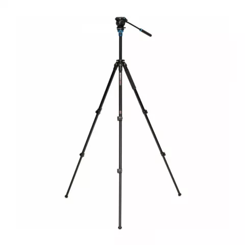 Benro A1573FS2PRO штатив с видеоголовой серии 1/3 секциионный/зажим - клипсы/алюминий