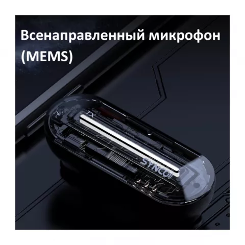Synco P1ST (P1T) Радиосистема 2,4ГГц приемник, передатчик, футляр-зарядка (разъем Type-C)