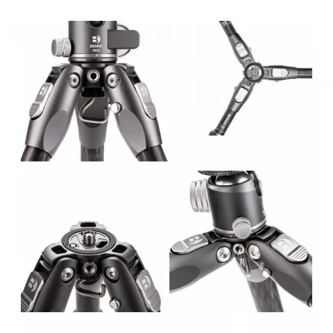 Benro Tortoise TTOR03C+GX25 штатив с шаровой головой серии 0/3 секционный/карбоновый