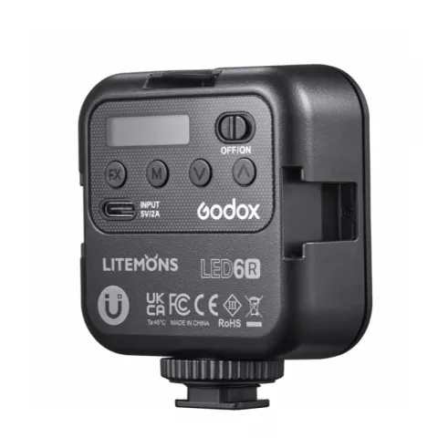 Осветитель светодиодный Godox LITEMONS LED6R RGB накамерный